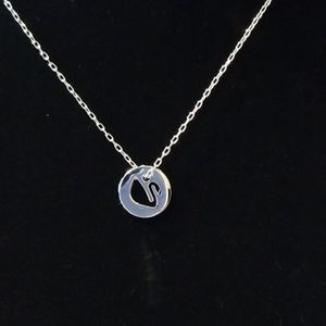 Swarovski swan necklace